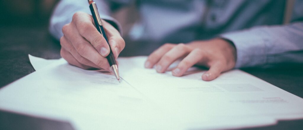 Ondertekening van documenten