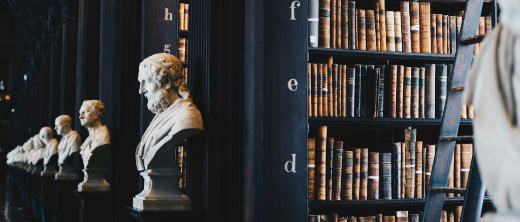 Bibliotheek met wetboeken