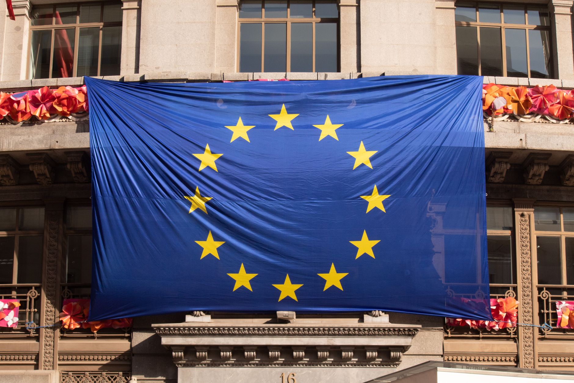 photo of the european flag