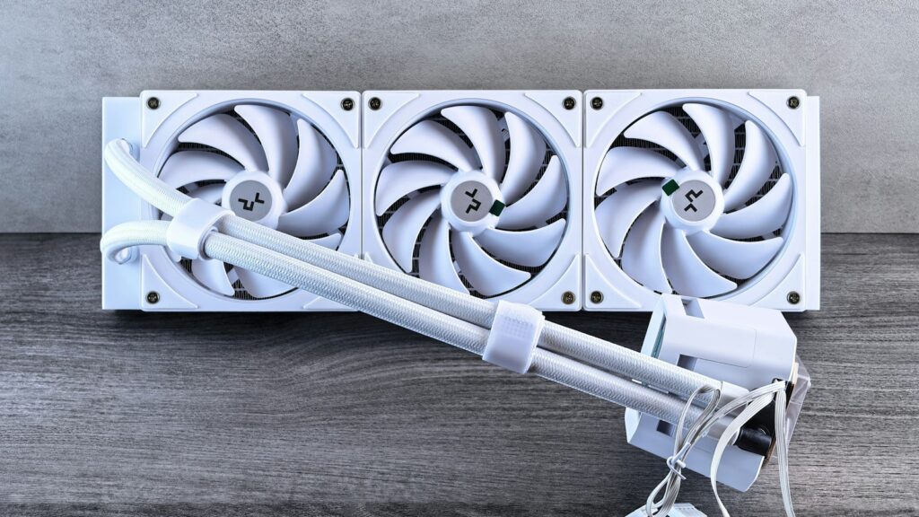 Processorkoeler met drie ventilatoren